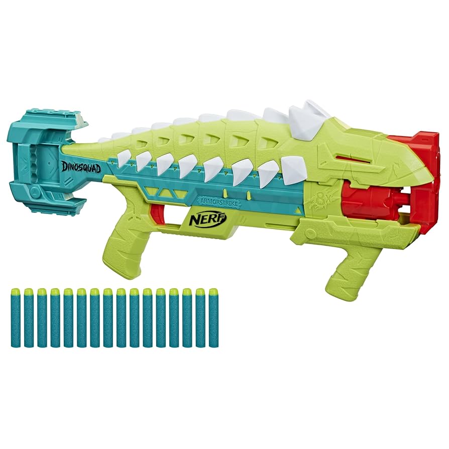 Nerf DinoSquad Armorstrike Dart Blaster - Dino-Powered Blasting.